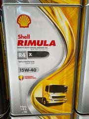 Shell Rimula R4 X 15W-40 Teneke Motor Yağı 18Litre 16Kg