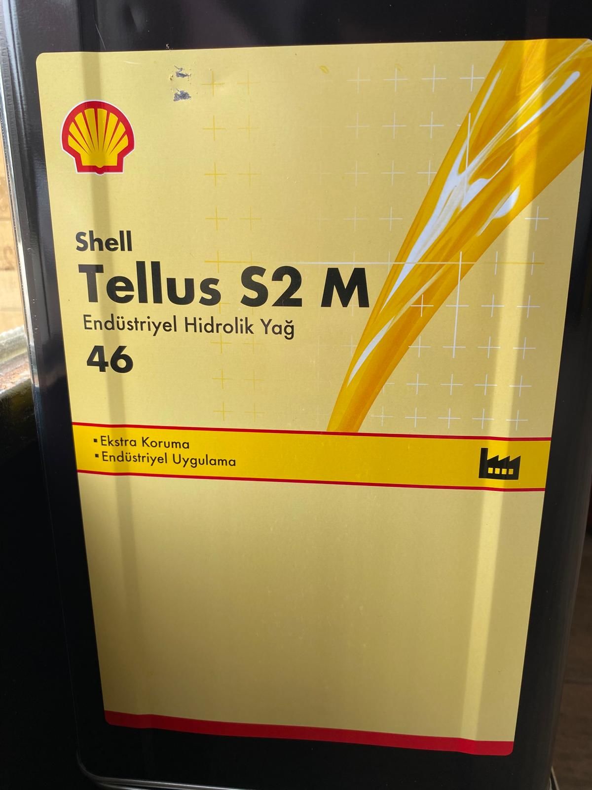 Shell Tellus S2 M 46 Teneke Hidrolik Yağı 16Litre 15Kg