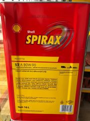 Shell Spirax S2 A 80W-90 Teneke Şanzıman Diferansiyel Yağı 16Litre 15Kg