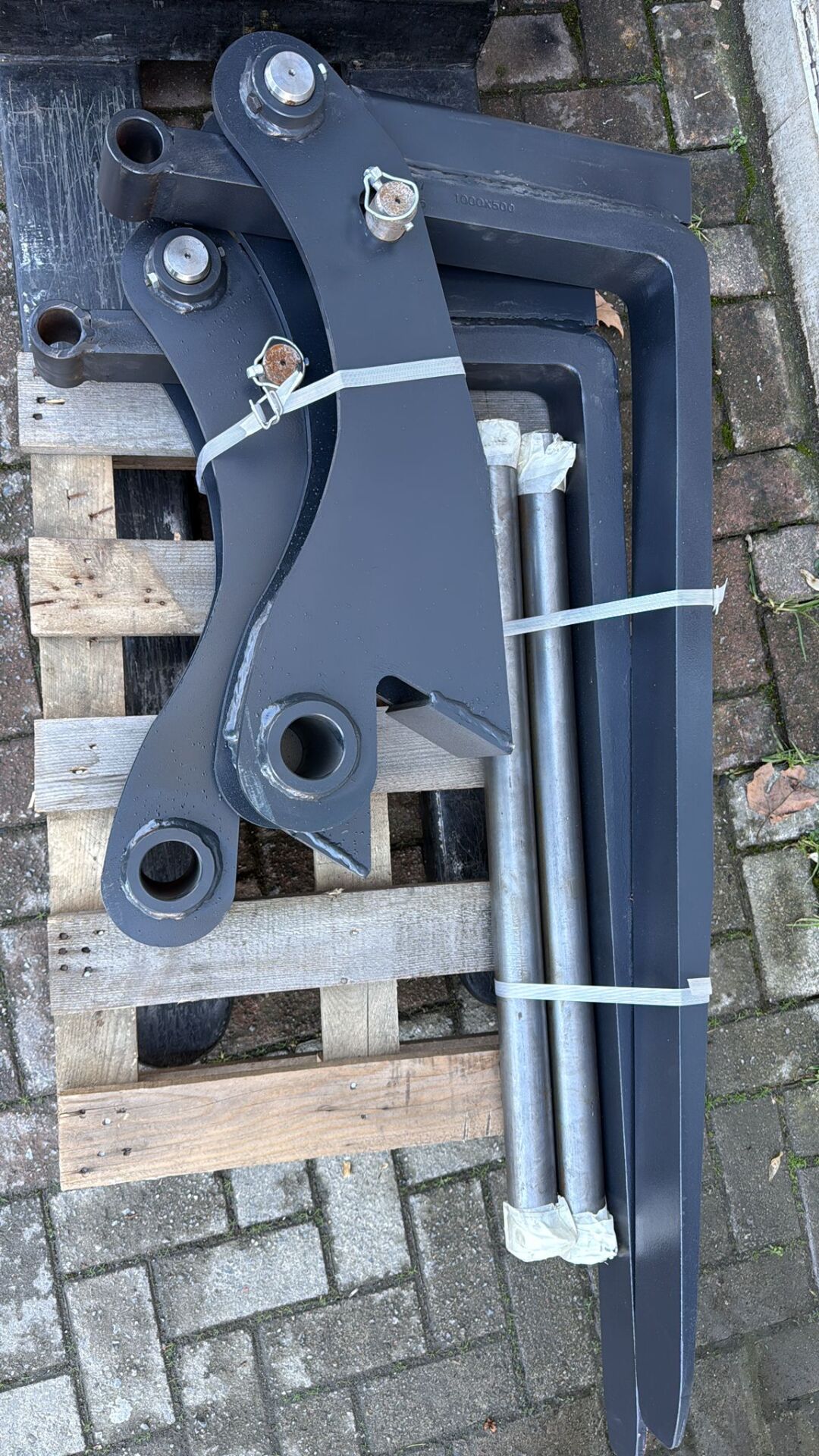 Hidromek Beko Loder Forklift Çatalı Seti